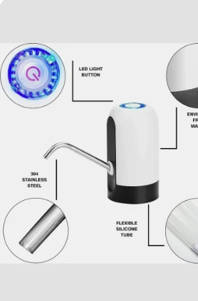 Automatic Rechargeable Water Dispenser Pump for 20 Litre Bottle