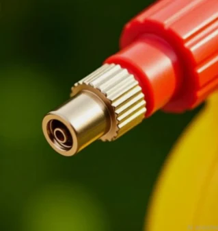 Garden Pump Spray Gun — Hand-Held Sprayer with Brass Nozzle